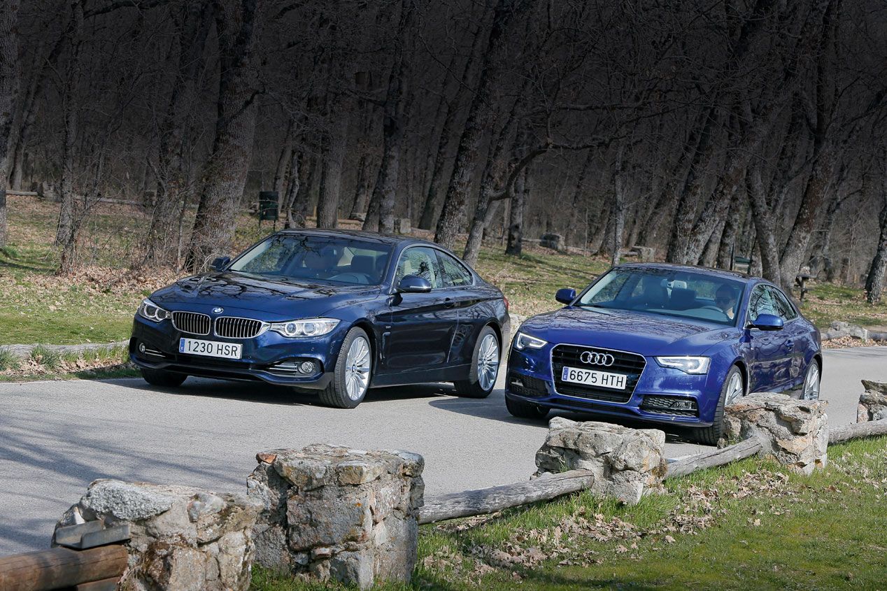Comparativa: Audi A5 2.0 TFSI vs BMW 428i Coupé