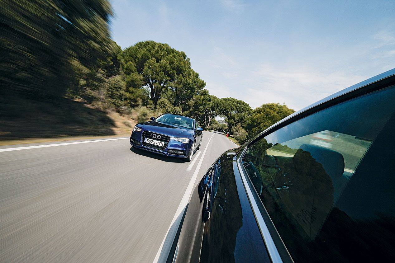 Comparativa: Audi A5 2.0 TFSI vs BMW 428i Coupé