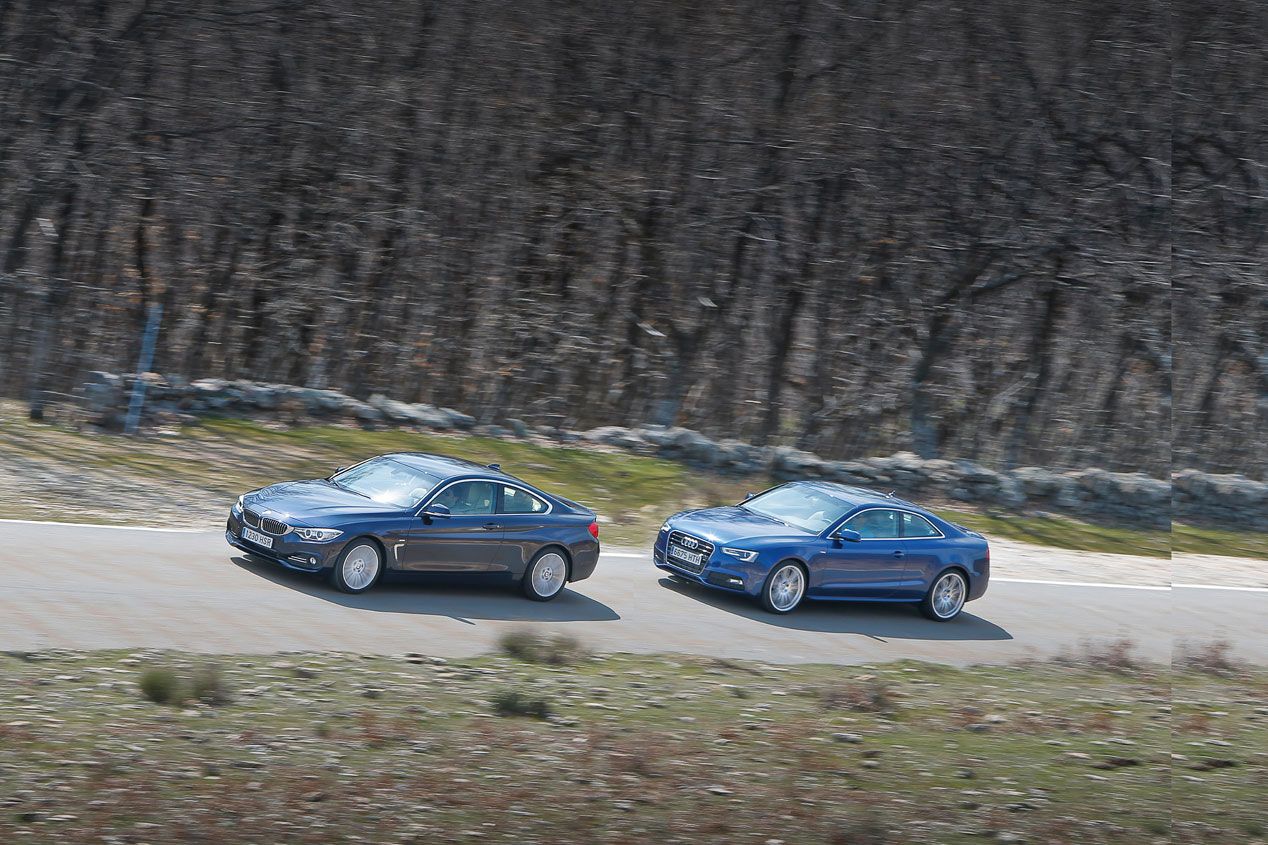 Comparativa: Audi A5 2.0 TFSI vs BMW 428i Coupé