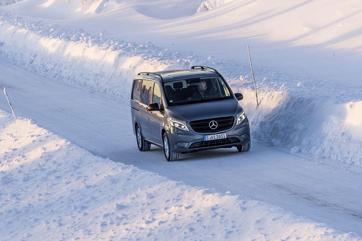 Mercedes Vito 4X4, tracción al cuadrado