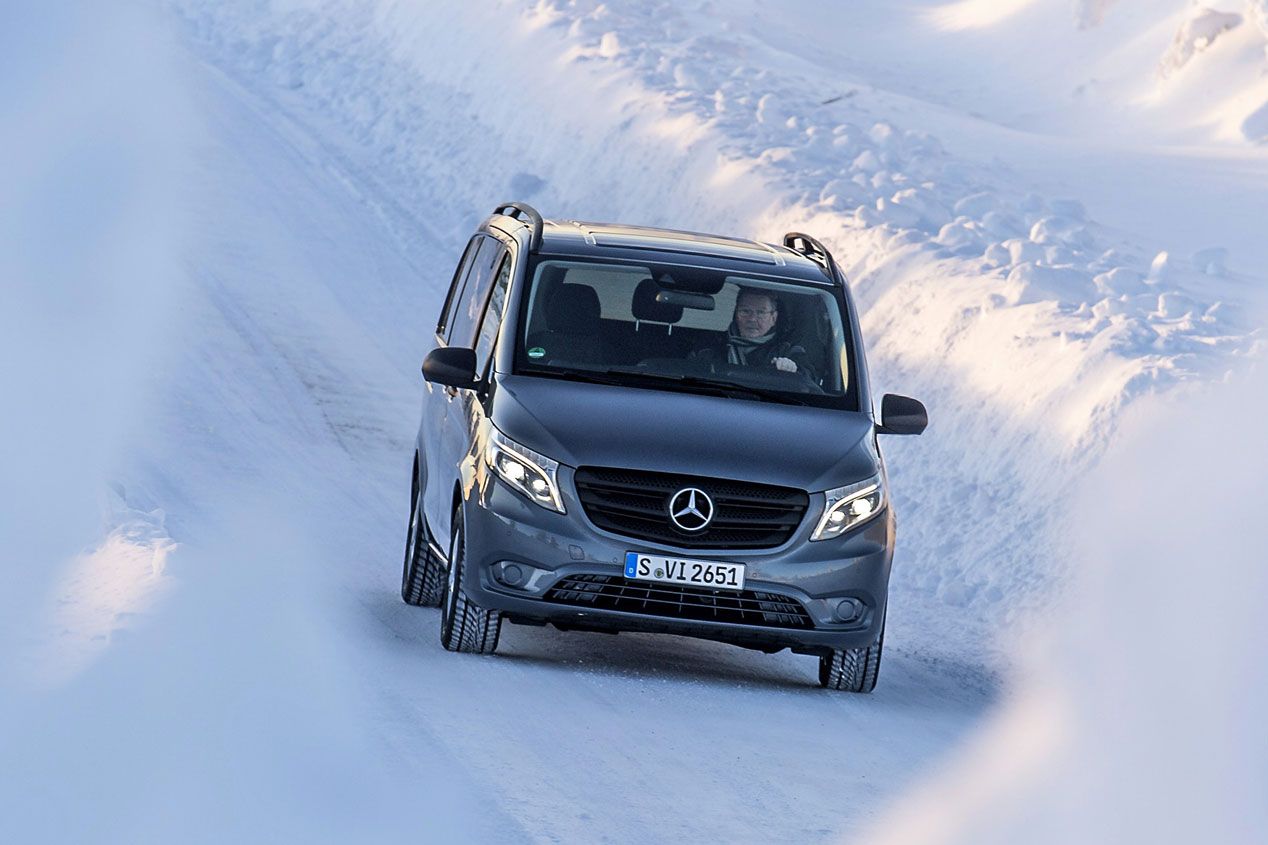 Mercedes Vito 4X4, tracción al cuadrado