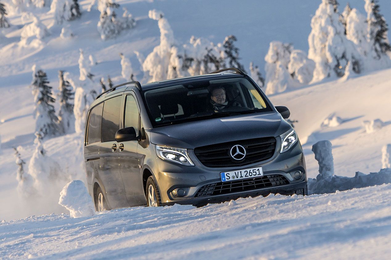 Mercedes Vito 4X4, tracción al cuadrado