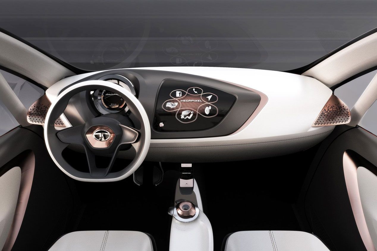 Tata Megapíxel Concept, eléctrico de autonomía extendida