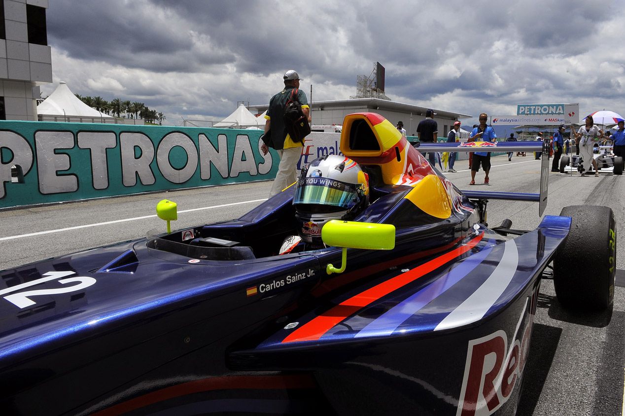 Así fue el debut de Carlos Sainz Jr. en monoplazas en 2010
