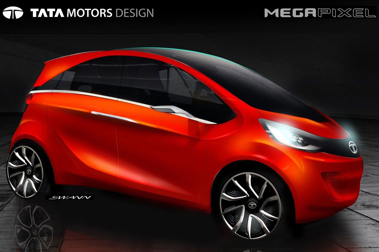 Tata Megapíxel Concept, eléctrico de autonomía extendida