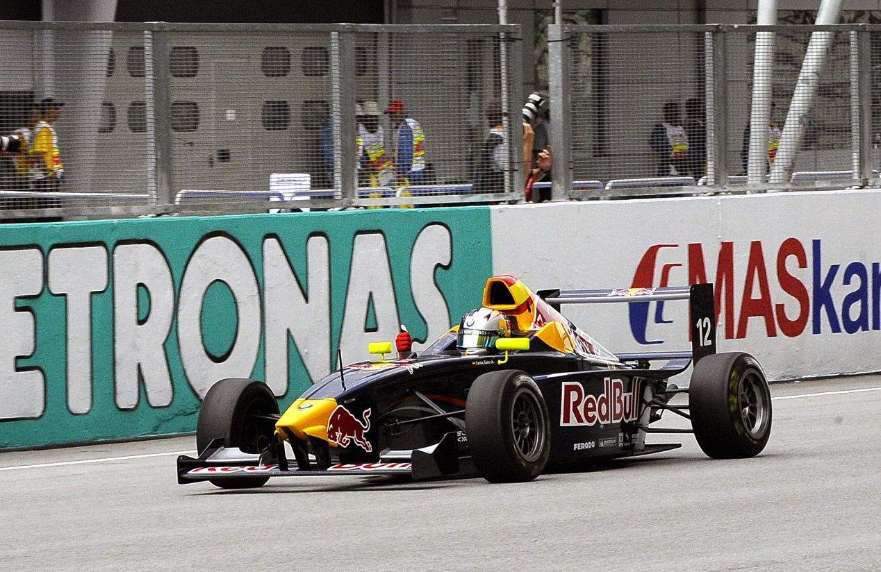 Así fue el debut de Carlos Sainz Jr. en monoplazas en 2010