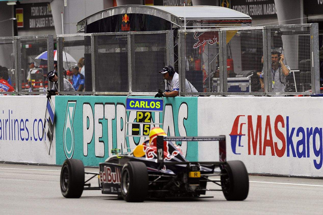Así fue el debut de Carlos Sainz Jr. en monoplazas en 2010