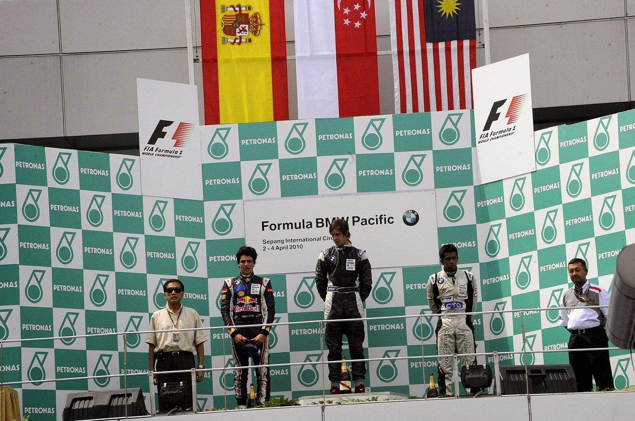Así fue el debut de Carlos Sainz Jr. en monoplazas en 2010
