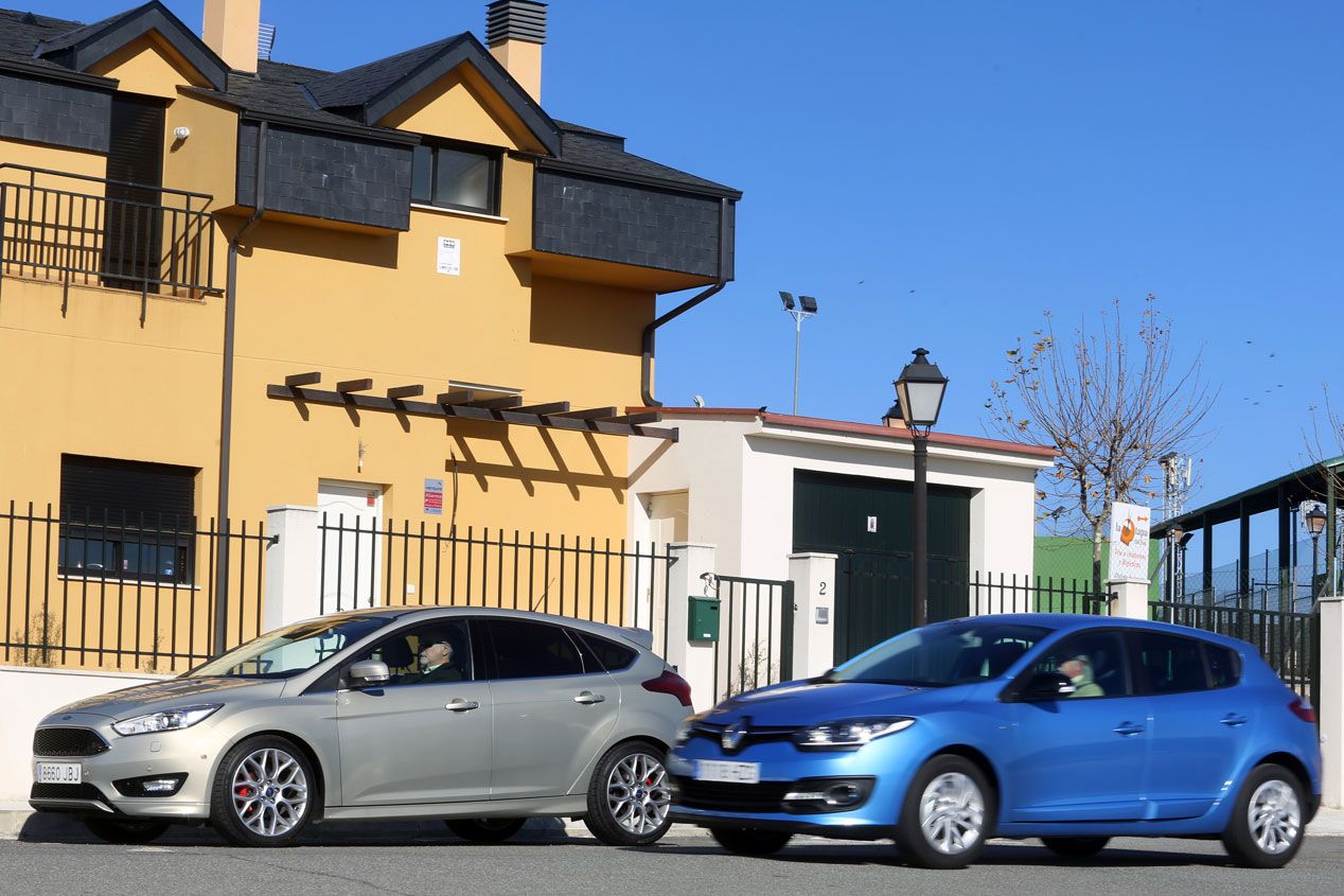 Comparativa: Ford Focus 1.6 TDCI 115 Titanium vs Renault Mégane 1.5 dCi 110 Limited