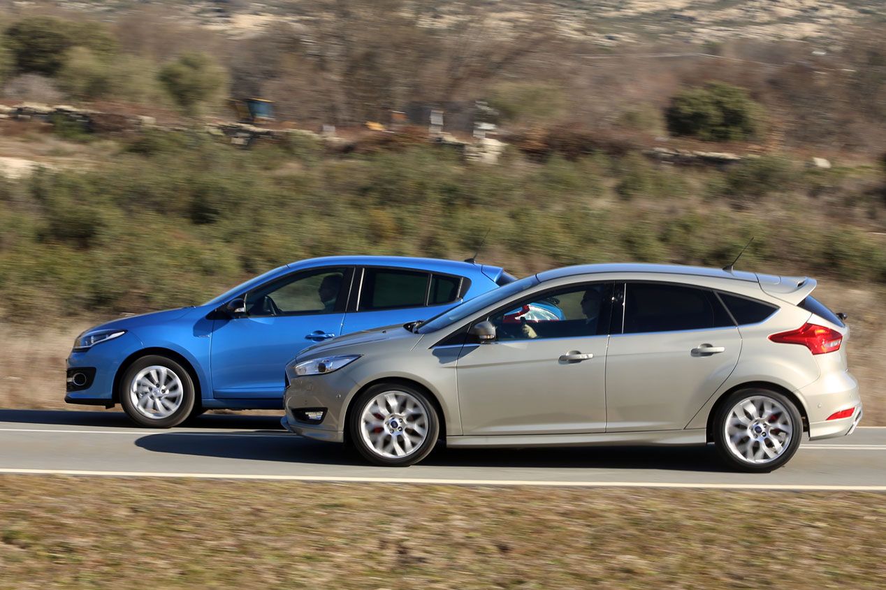 Comparativa: Ford Focus 1.6 TDCI 115 Titanium vs Renault Mégane 1.5 dCi 110 Limited