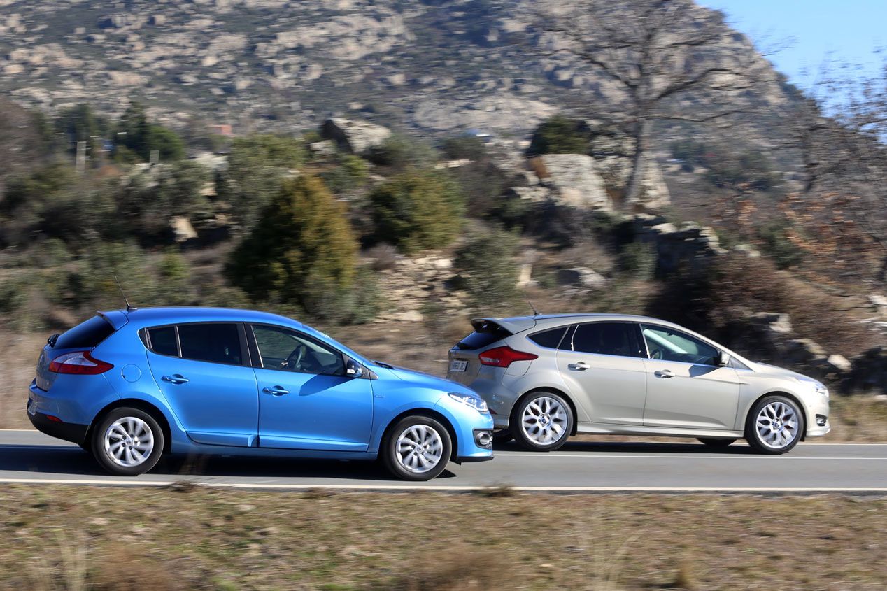 Comparativa: Ford Focus 1.6 TDCI 115 Titanium vs Renault Mégane 1.5 dCi 110 Limited
