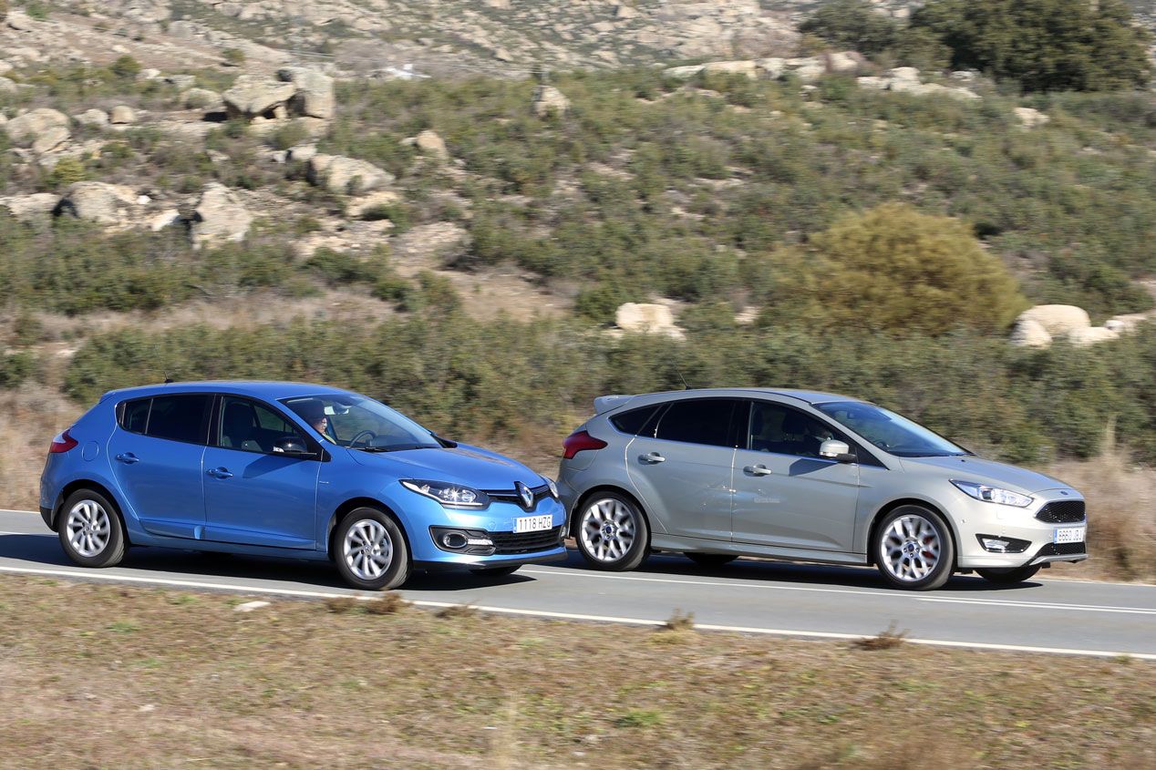 Comparativa: Ford Focus 1.6 TDCI 115 Titanium vs Renault Mégane 1.5 dCi 110 Limited