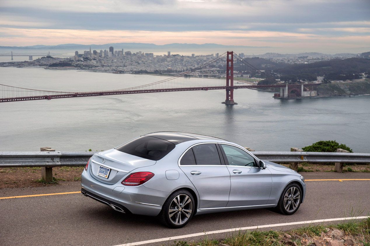 Al volante del Mercedes C350e