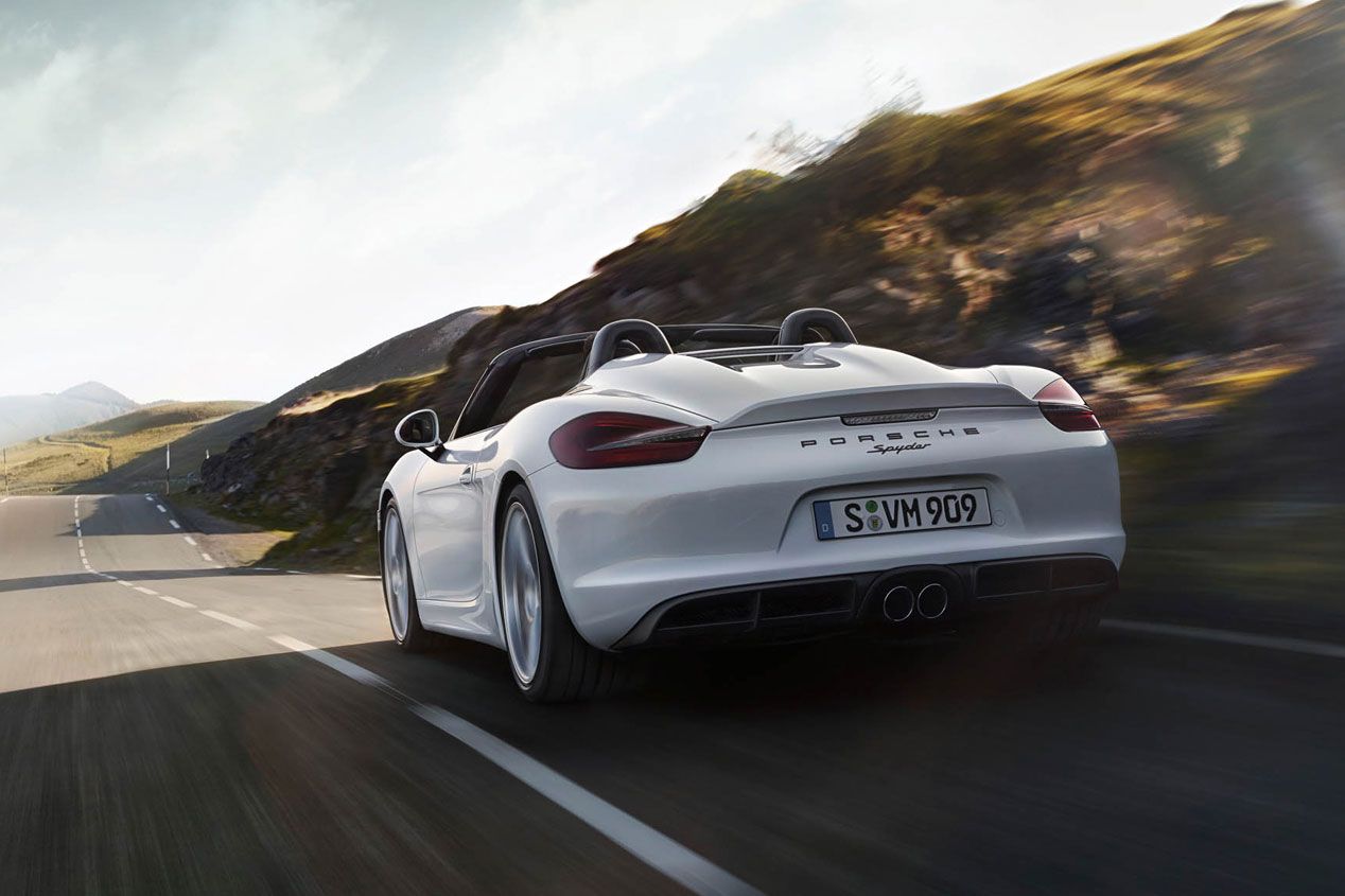 Porsche Boxster Spyder, pura emoción deportiva