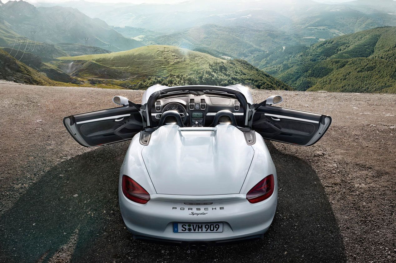 Porsche Boxster Spyder, pura emoción deportiva