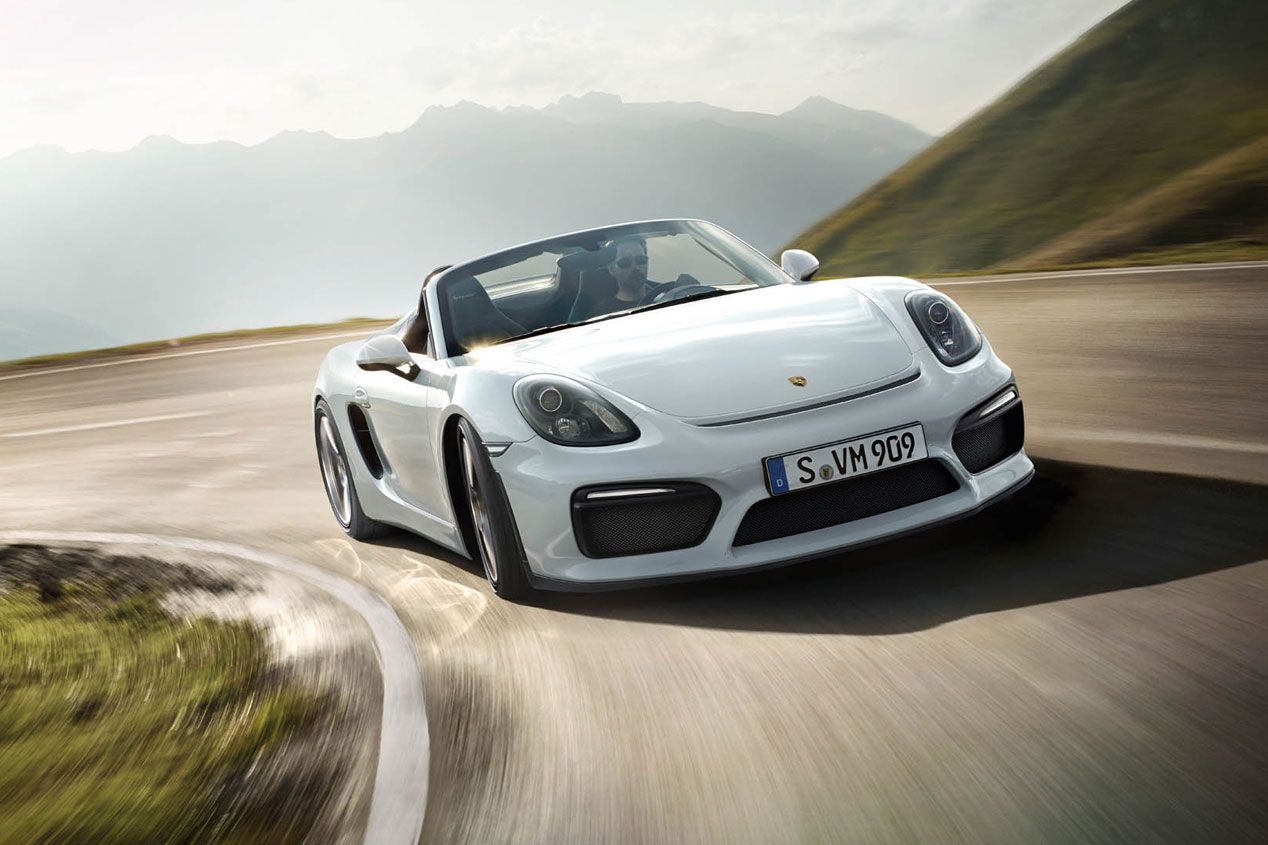 Porsche Boxster Spyder, pura emoción deportiva