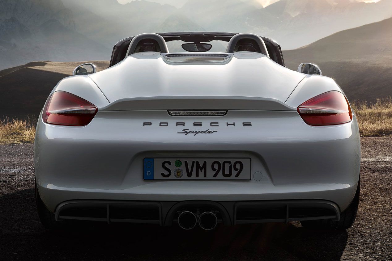 Porsche Boxster Spyder, pura emoción deportiva