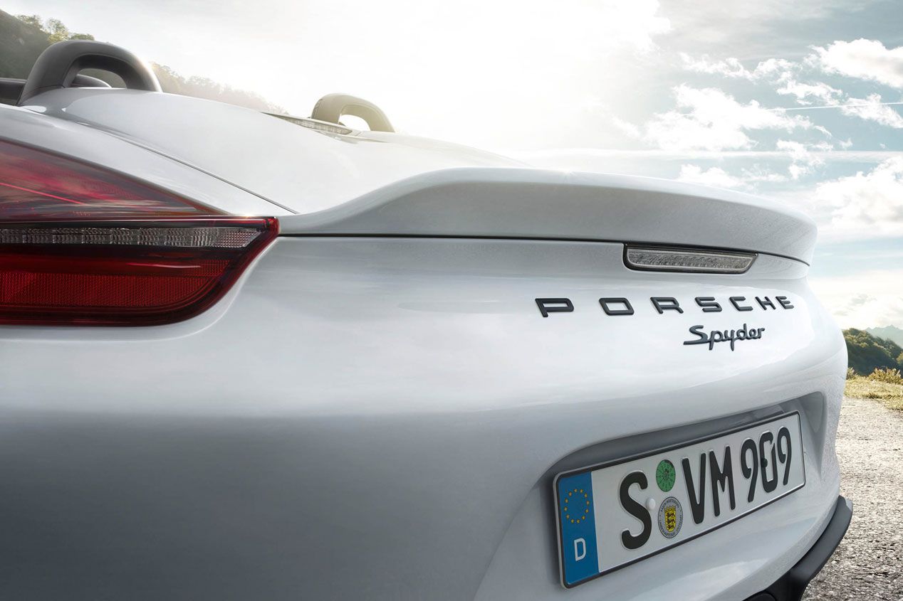 Porsche Boxster Spyder, pura emoción deportiva