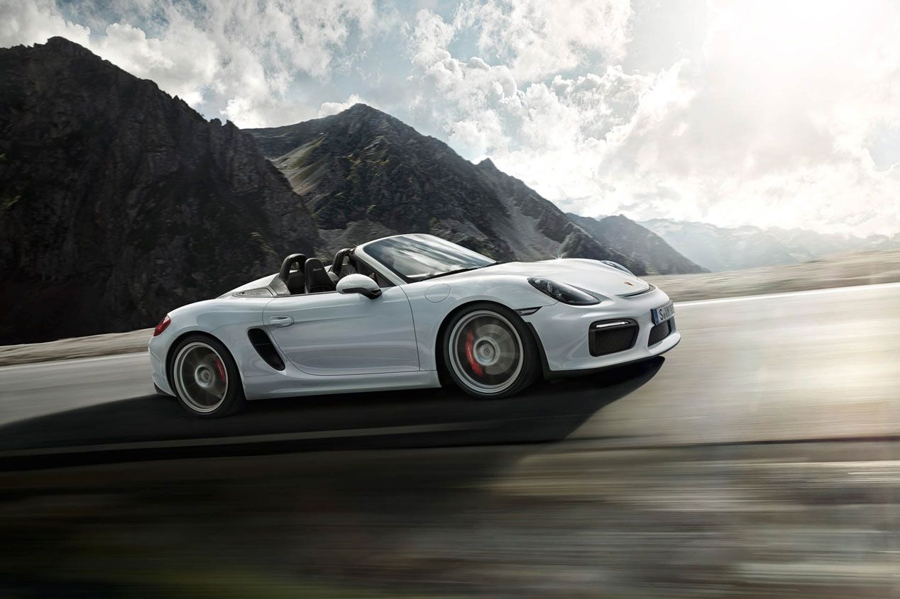 Porsche Boxster Spyder, pura emoción deportiva
