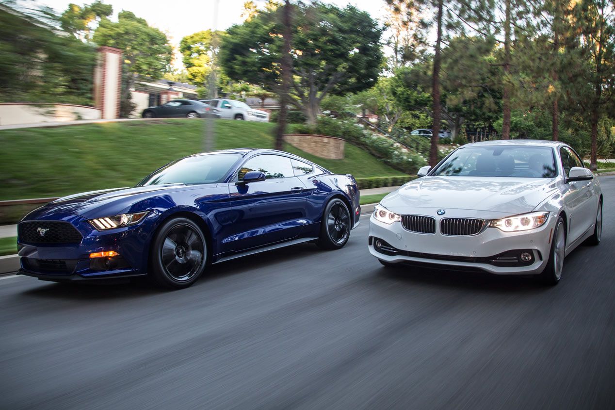 Contacto comparativo: Ford Mustang vs BMW Serie 4