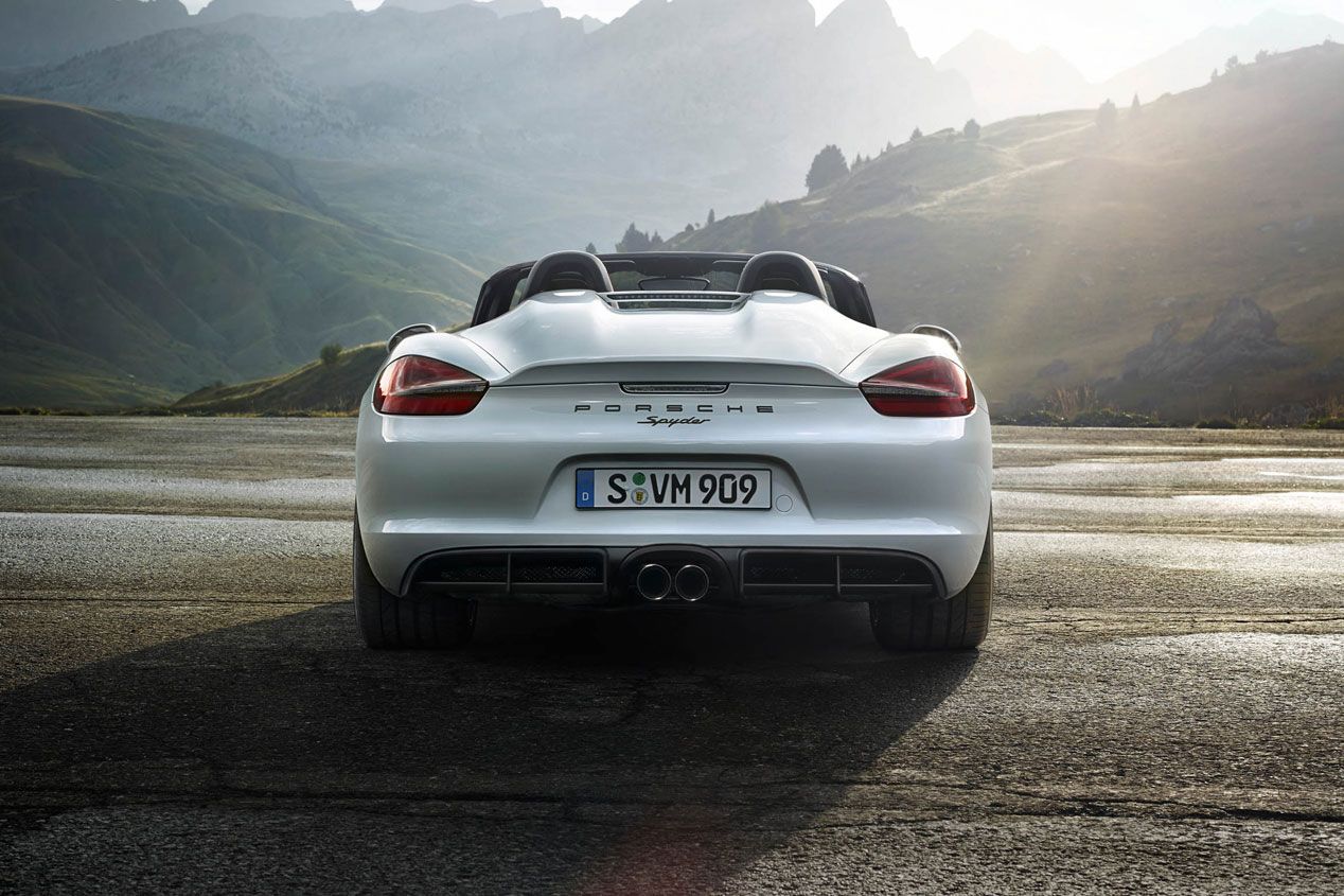 Porsche Boxster Spyder, pura emoción deportiva