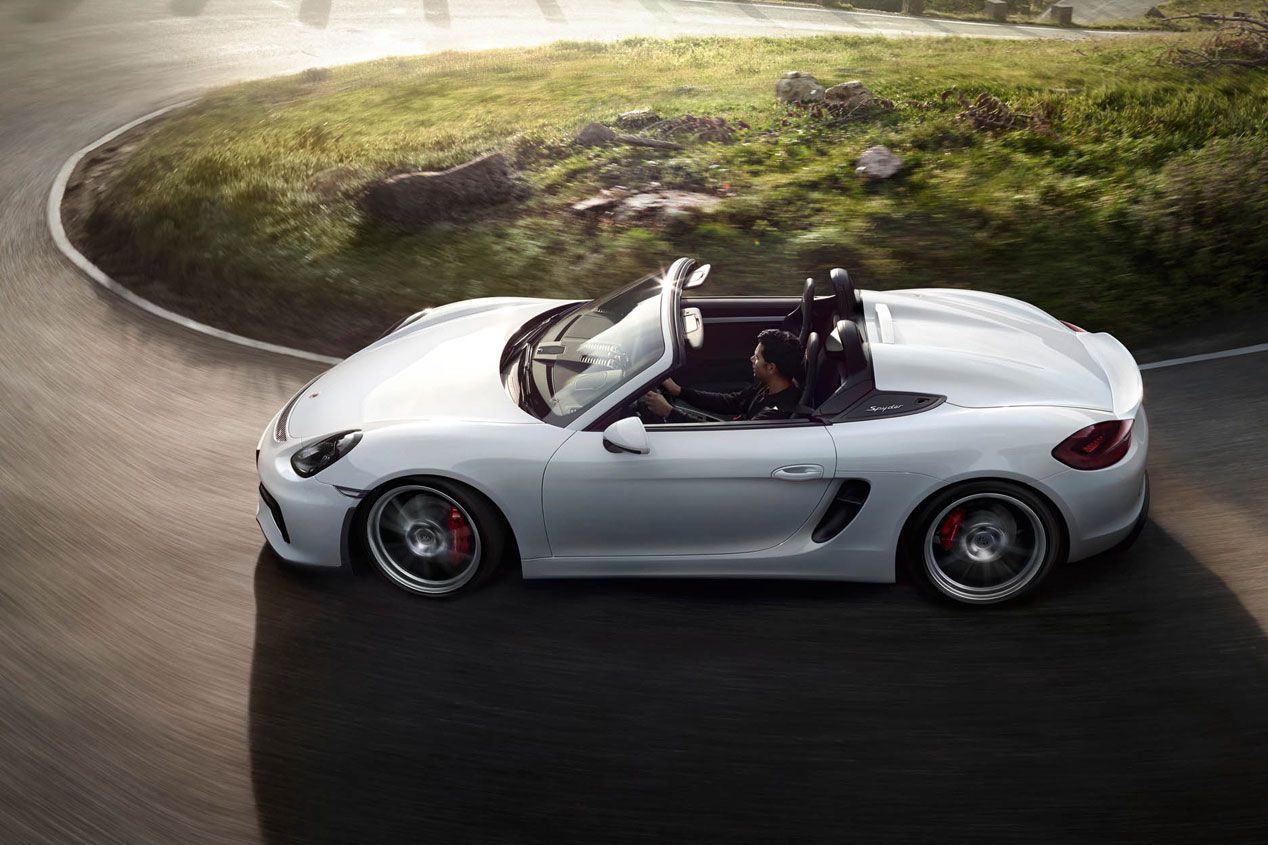 Porsche Boxster Spyder, pura emoción deportiva