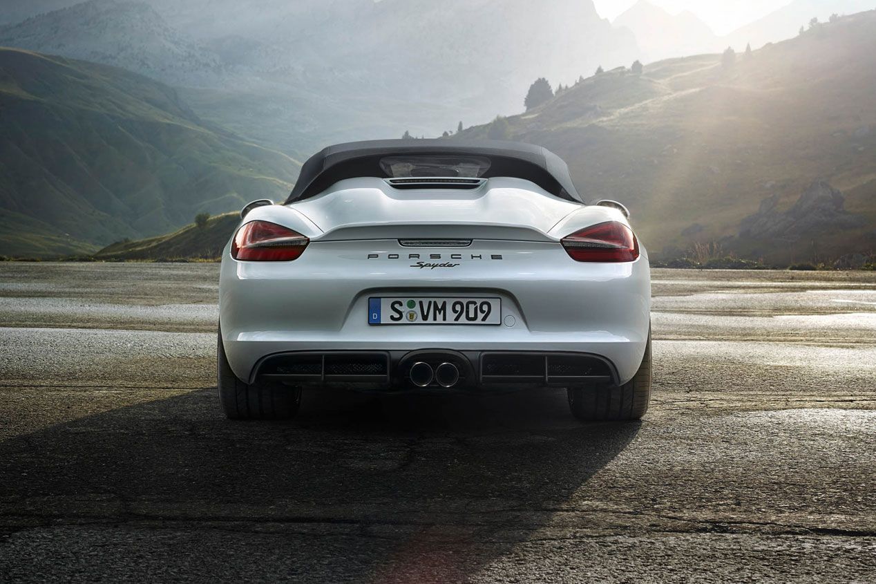 Porsche Boxster Spyder, pura emoción deportiva