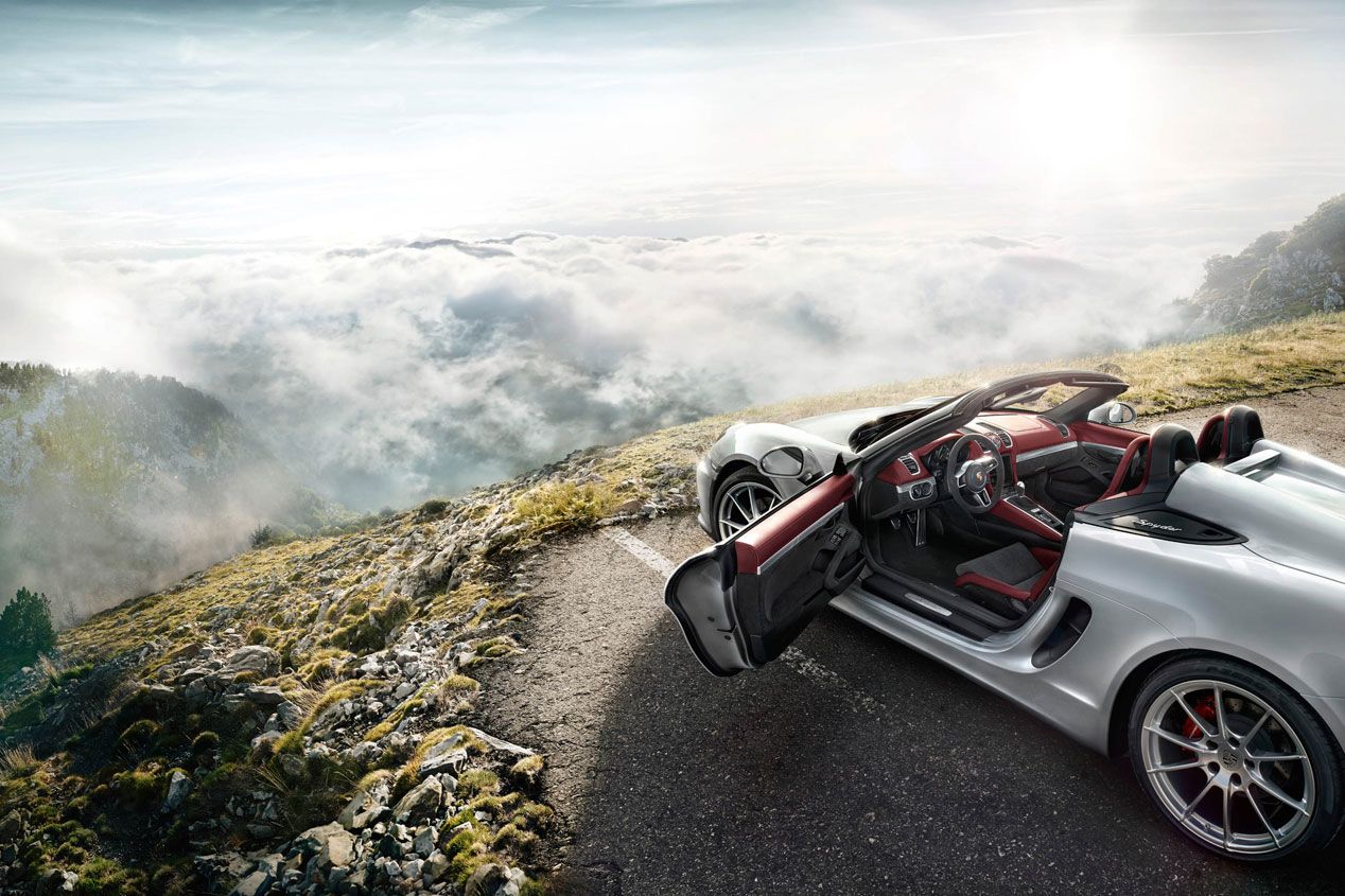 Porsche Boxster Spyder, pura emoción deportiva