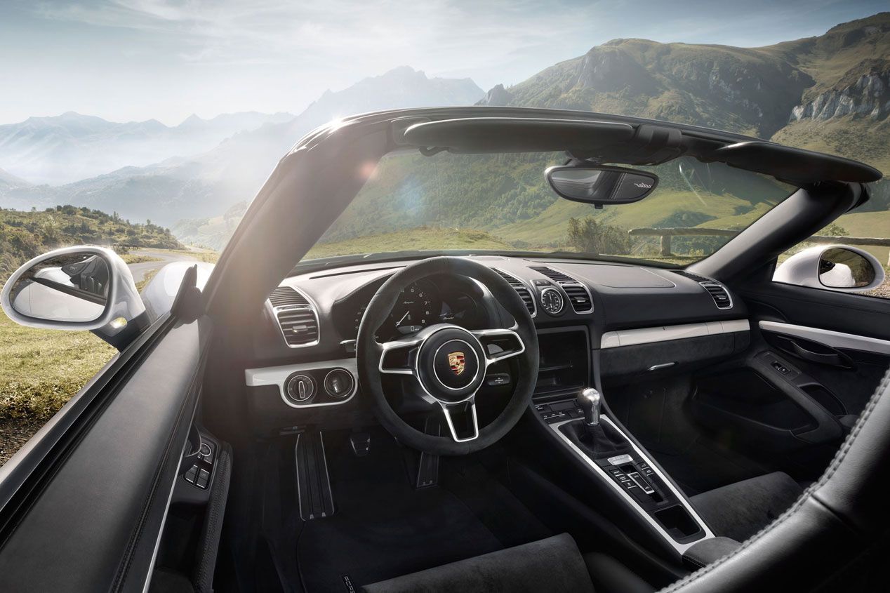 Porsche Boxster Spyder, pura emoción deportiva