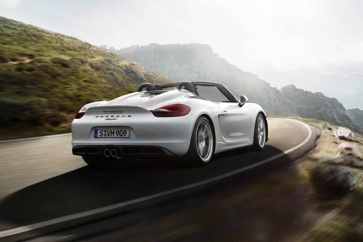 Porsche Boxster Spyder, pura emoción deportiva