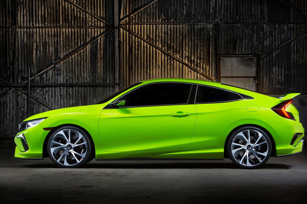 Honda Civic Concept, estilo americano