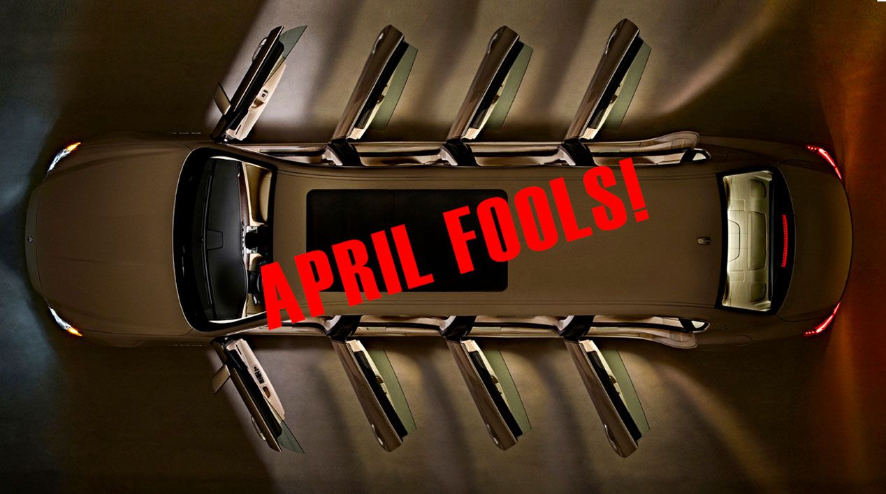 Las mejores inocentadas de coches del April Fools Day 2015