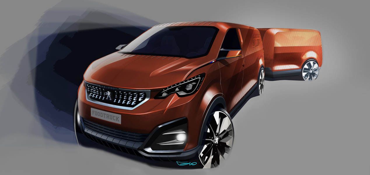 Peugeot food truck, ¿el coche de MasterChef?