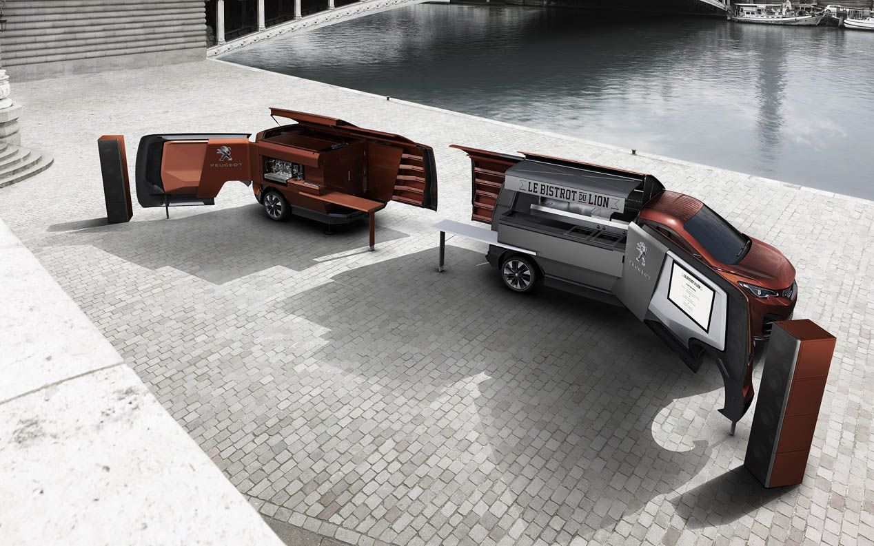 Peugeot food truck, ¿el coche de MasterChef?