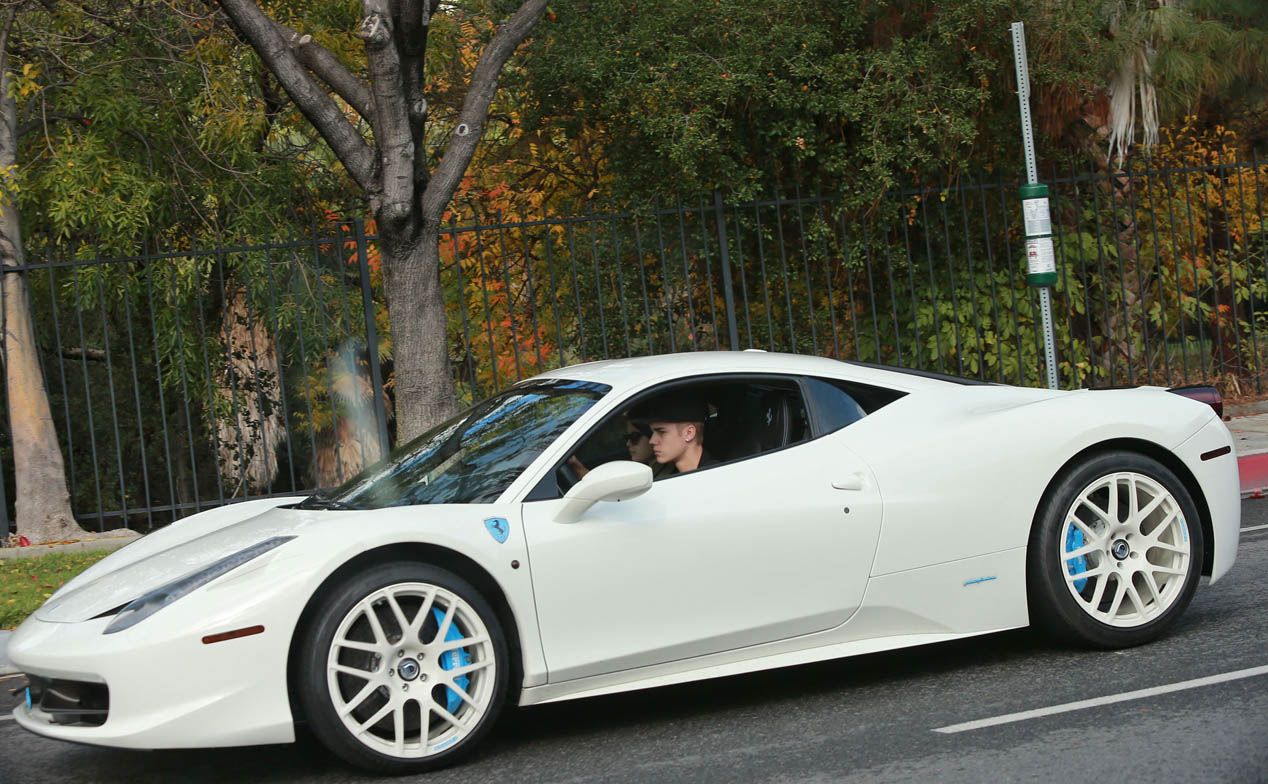 La colección de coches de Justin Bieber