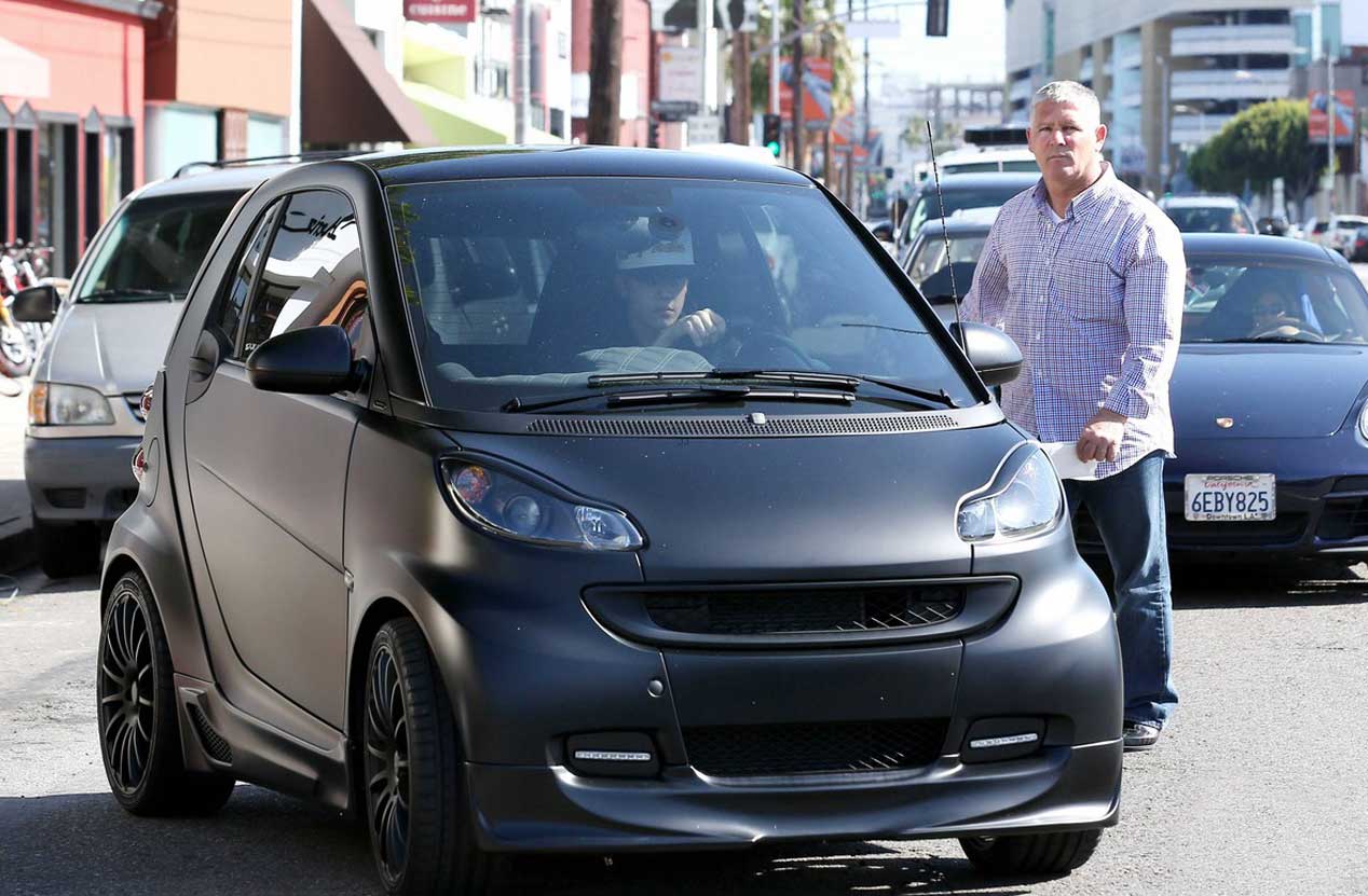 La colección de coches de Justin Bieber