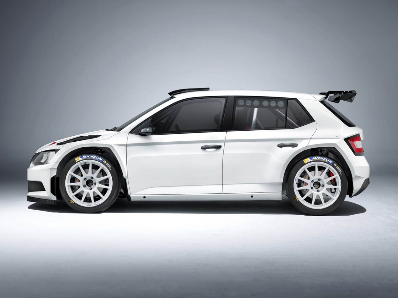 Skoda Fabia R5 de rallyes