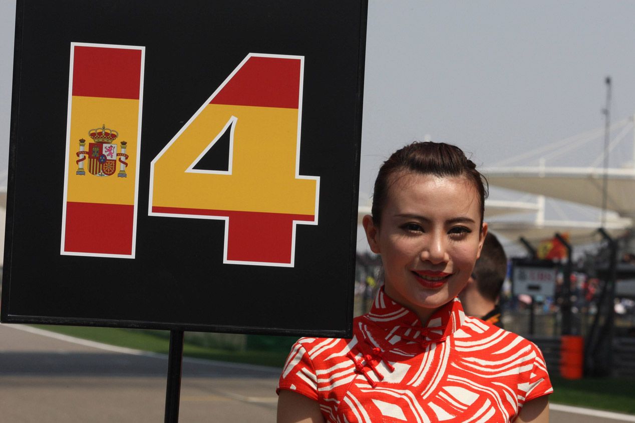 Las chicas más guapas del GP de China 2015 de F1