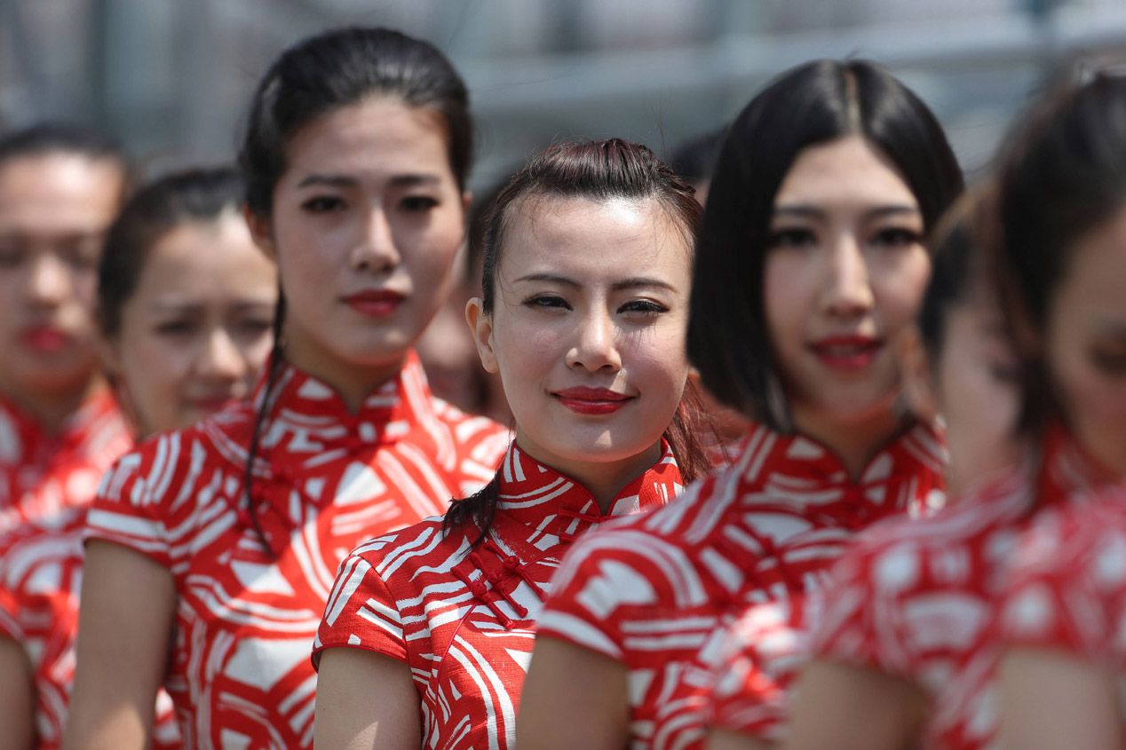 Las chicas más guapas del GP de China 2015 de F1