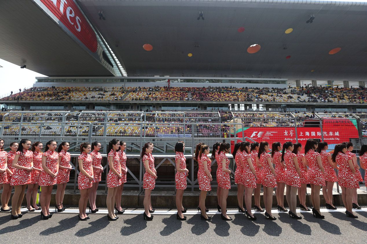 Las chicas más guapas del GP de China 2015 de F1