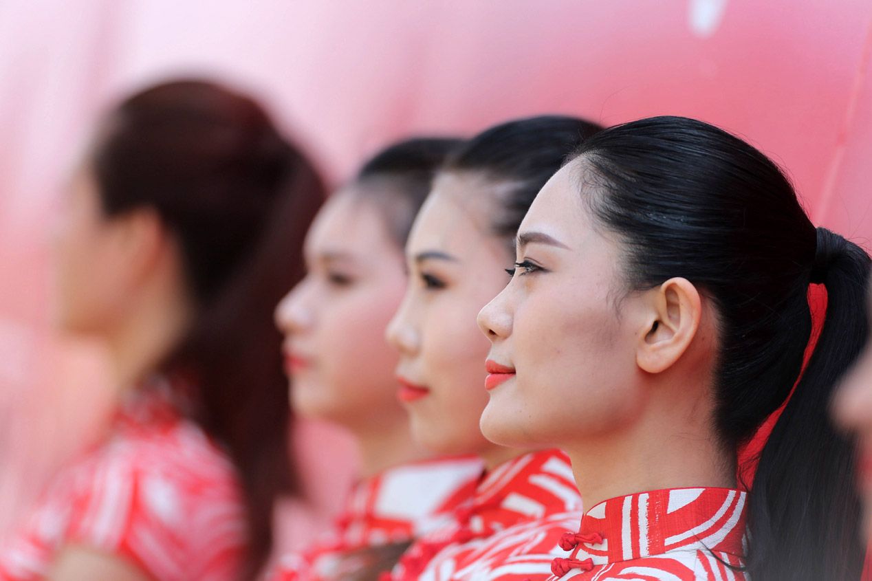 Las chicas más guapas del GP de China 2015 de F1