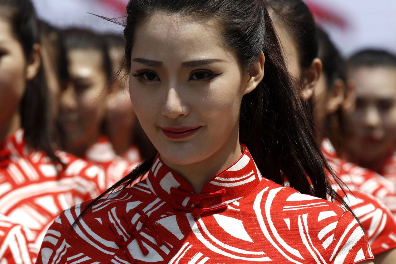 Las chicas más guapas del GP de China 2015 de F1