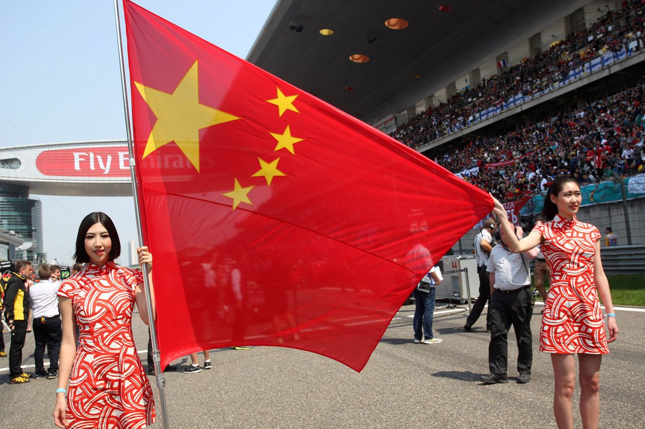 Las chicas más guapas del GP de China 2015 de F1
