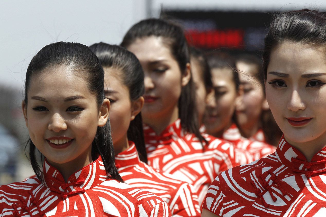 Las chicas más guapas del GP de China 2015 de F1