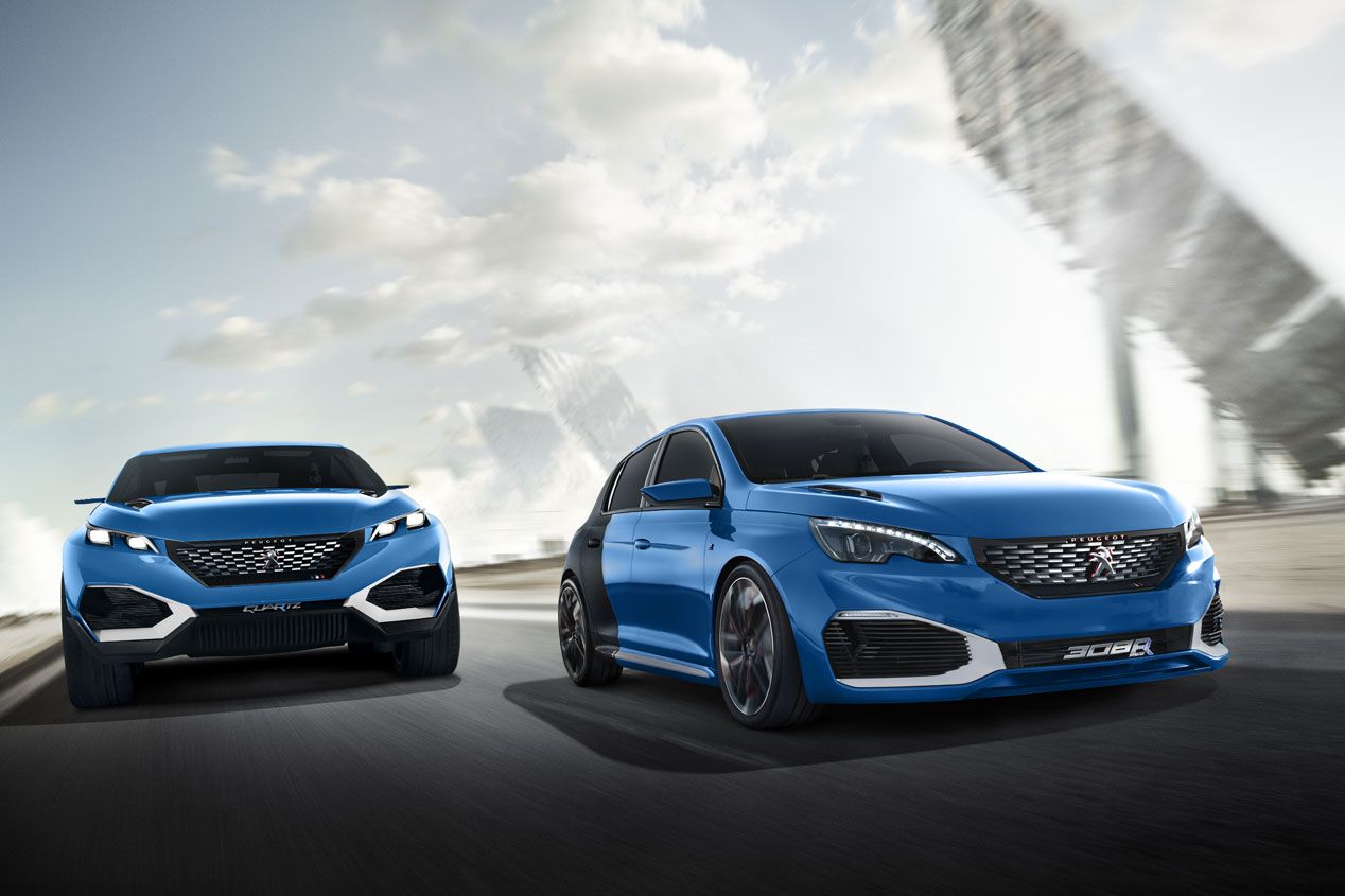 Peugeot 308 R HYbrid, híbrido furioso