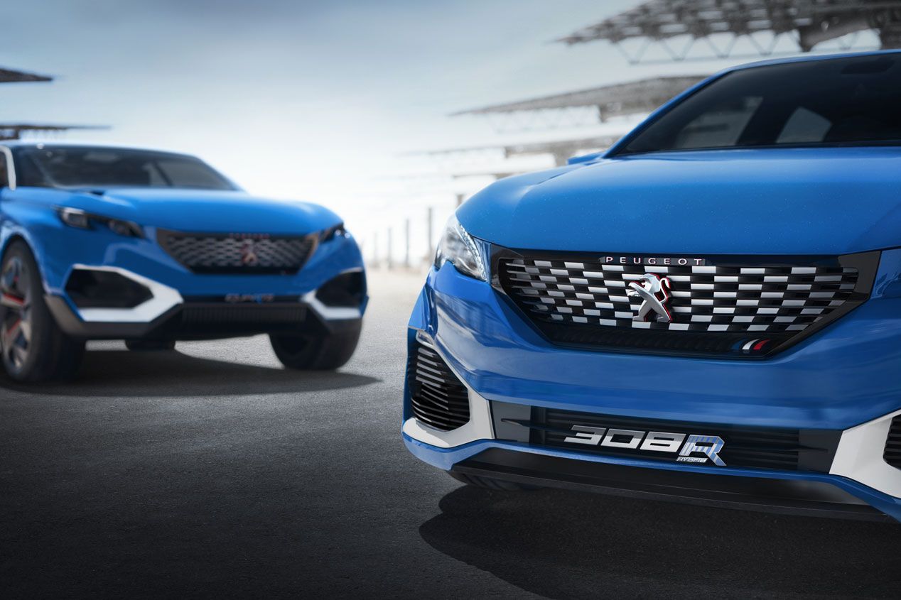 Peugeot 308 R HYbrid, híbrido furioso