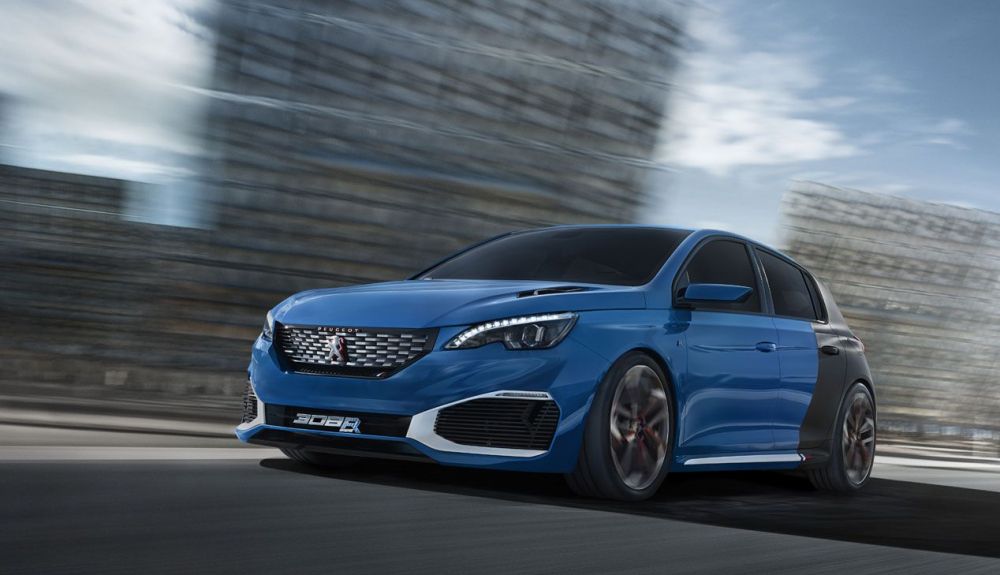 Peugeot 308 R HYbrid, híbrido furioso