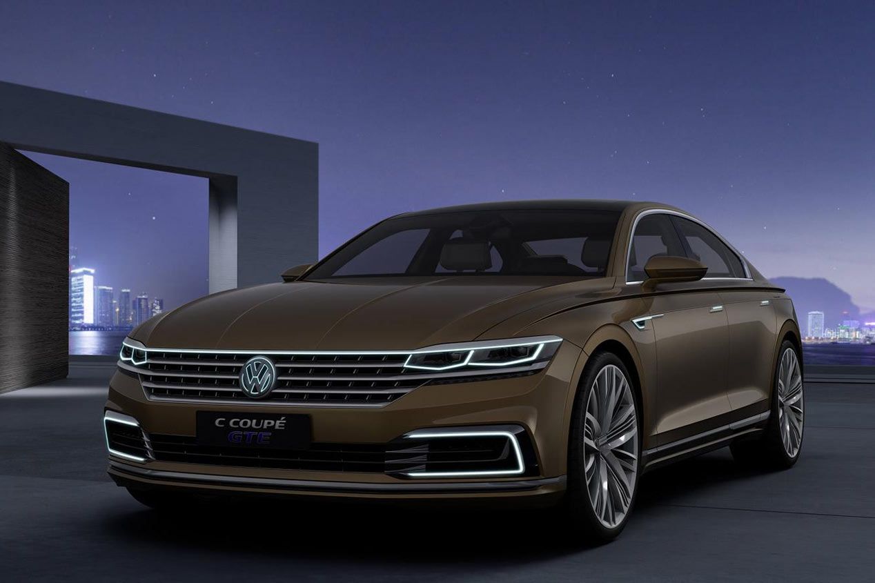 Volkswagen C Coupé GTE Concept, nuevo híbrido enchufable para China