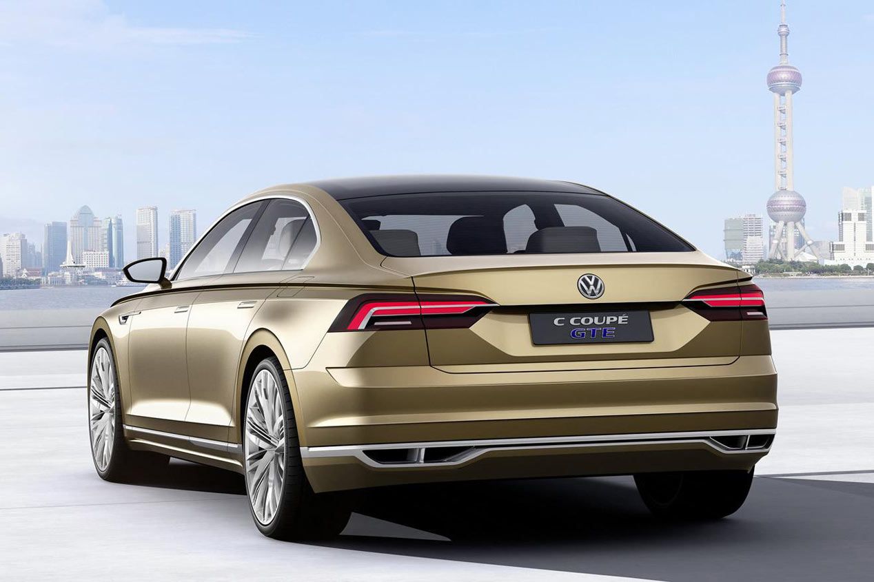 Volkswagen C Coupé GTE Concept, nuevo híbrido enchufable para China