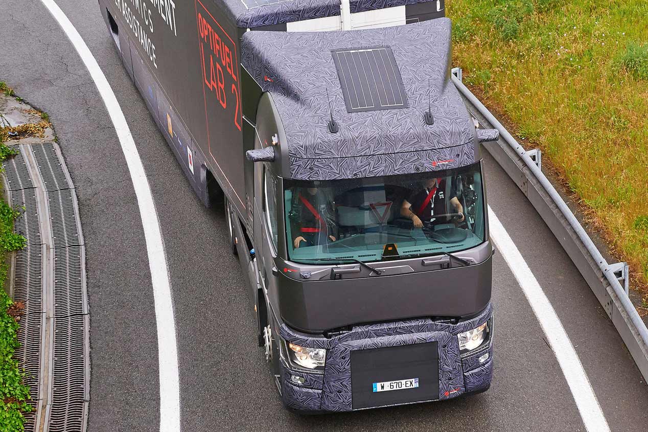 Optifuel Lab 2:Renault ensaya el camión del futuro